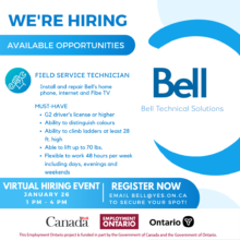 Bell Hiring event