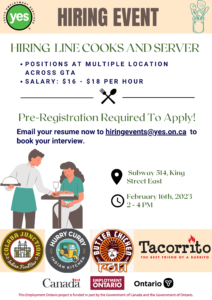 Hiring Event