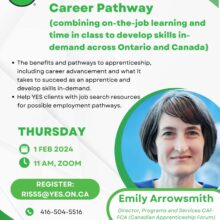 Apprenticeship as a Career Pathway guest speaker workshop